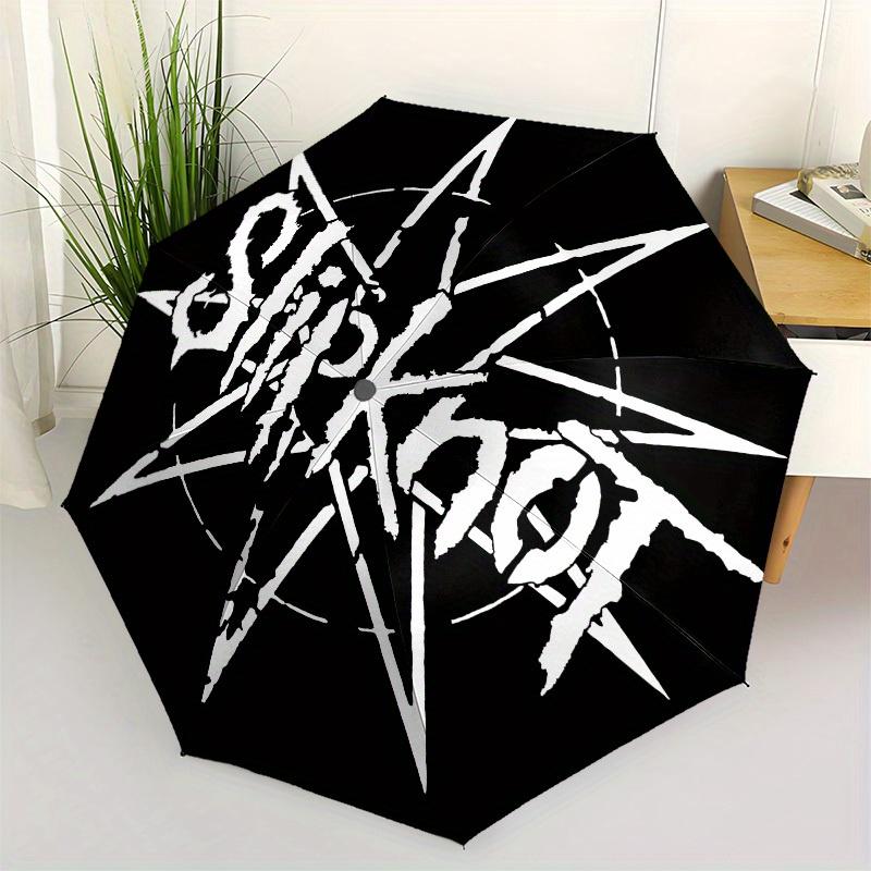 1pc Slipknot Band Logo Sticker Umbrella with Plastic Handle,Suitable for All Seasons Home Travel Outdoor UmbrellaM932
1pc Slipknot Band Logo Sticker Umbrella with Plastic Handle,Suitable for All Seasons Home Travel Outdoor UmbrellaM932