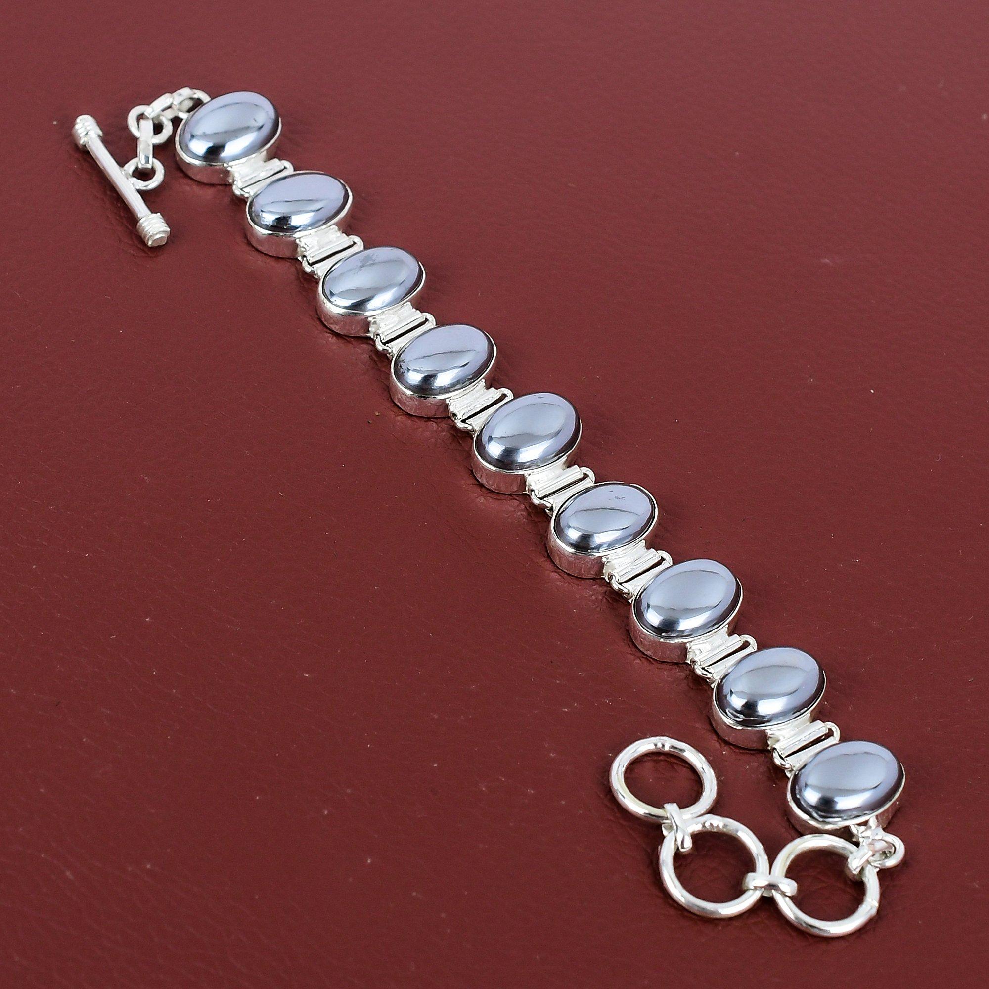 Shungite Gemstone Bracelet Handmade Bracelet Unique Jewelry 925 Sterling Silver Bracelet Adjustable Chain Bracelet Elegant Bracelet For Gift Adjustable
Shungite Gemstone Bracelet Handmade Bracelet Unique Jewelry 925 Sterling Silver Bracelet Adjustable Chain Bracelet Elegant Bracelet For Gift Adjustable