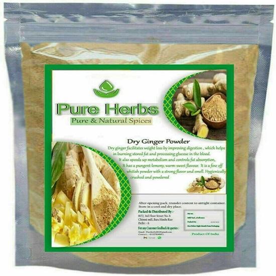 Pure Herbs Natural Spices Dry Ginger Powder 250gm P424 y346 TDN3065.3
Pure Herbs Natural Spices Dry Ginger Powder 250gm P424 y346 TDN3065.3