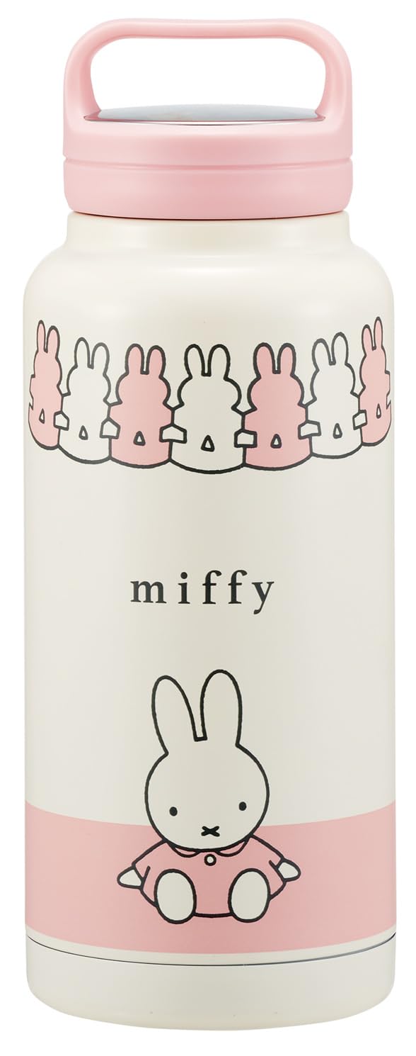 Skater Stainless Steel Mug Bottle 1000ml with Screw Handle Miffy Insulated/Cold STSC10-A
Skater Stainless Steel Mug Bottle 1000ml with Screw Handle Miffy Insulated/Cold STSC10-A