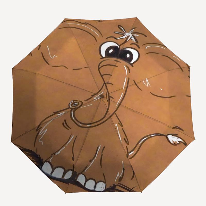 1pc Elephant, Cartoon Automatic Folding Umbrella, 8-Rib Durable Iron Frame, Compact Travel Umbrella for Women & Men 087
1pc Elephant, Cartoon Automatic Folding Umbrella, 8-Rib Durable Iron Frame, Compact Travel Umbrella for Women & Men 087