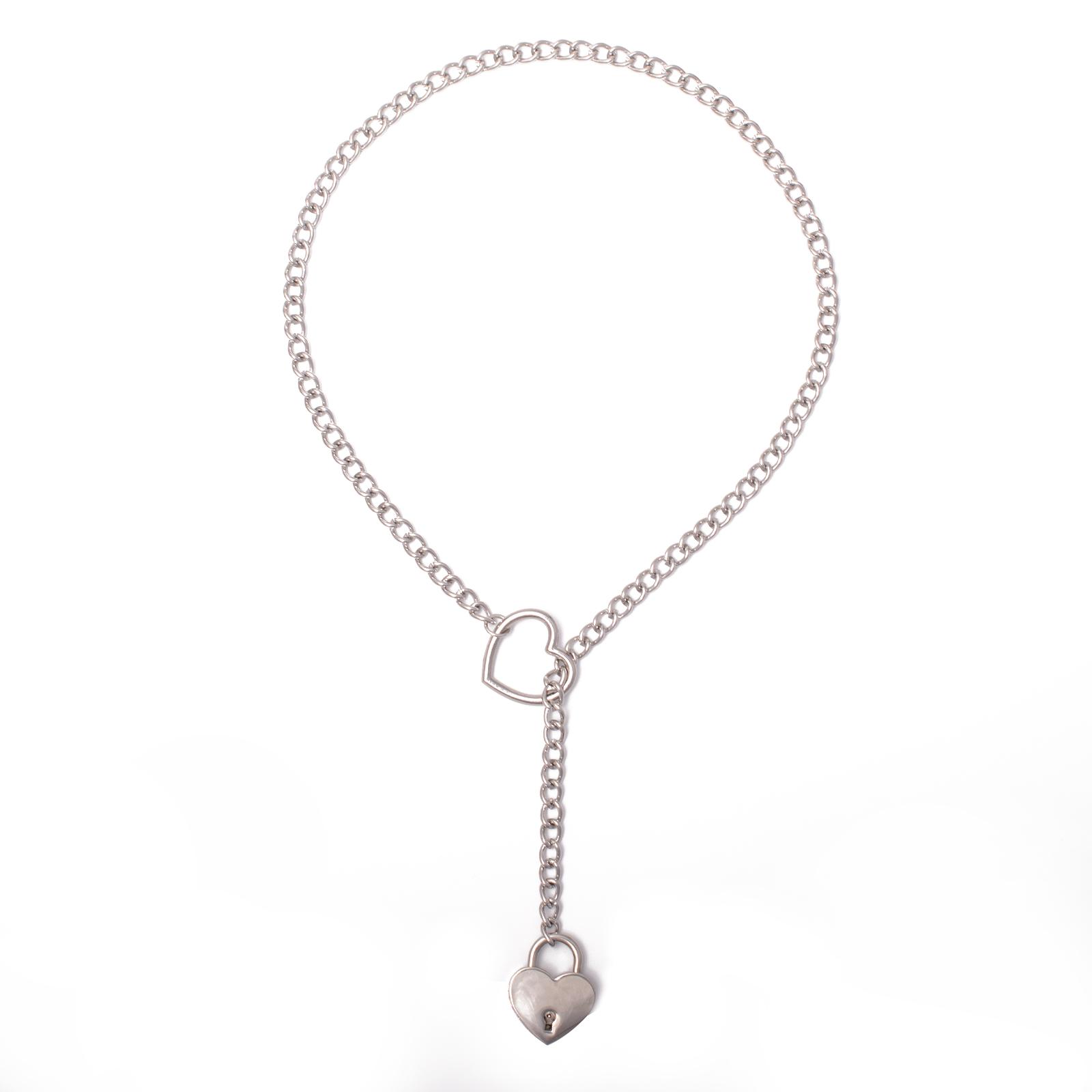 Ожерелье-цепь с замком-сердцем, скользящая цепь, цепочки любви, чокер, ошейник с замком для женщин, панк, готская бижутерия, готические эстетические аксессуары 28in
Ожерелье-цепь с замком-сердцем, скользящая цепь, цепочки любви, чокер, ошейник с замком для женщин, панк, готская бижутерия, готические эстетические аксессуары 28in