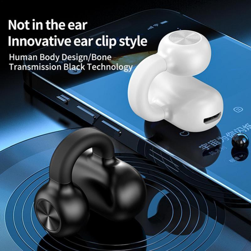 Z28 Bluetooth-compatible 5.3 Clip-on Single Ear Headphone Noise Canceling Wireless EarPhone Black
Z28 Bluetooth-compatible 5.3 Clip-on Single Ear Headphone Noise Canceling Wireless EarPhone Black
