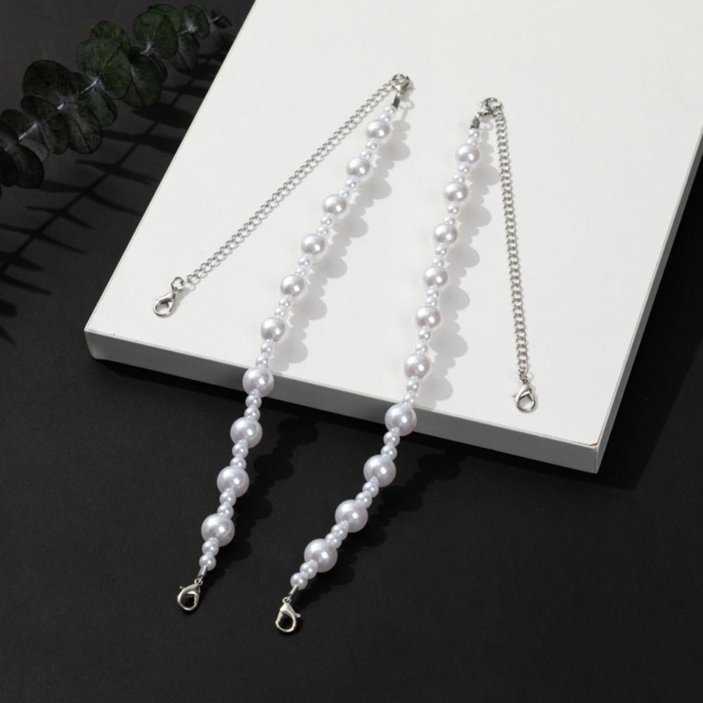 1Pair Unique Pearl Underwear Straps Adjustable Removable Shoulder Belts Replacement Shoulder Straps for Women Girls One Size
1Pair Unique Pearl Underwear Straps Adjustable Removable Shoulder Belts Replacement Shoulder Straps for Women Girls One Size