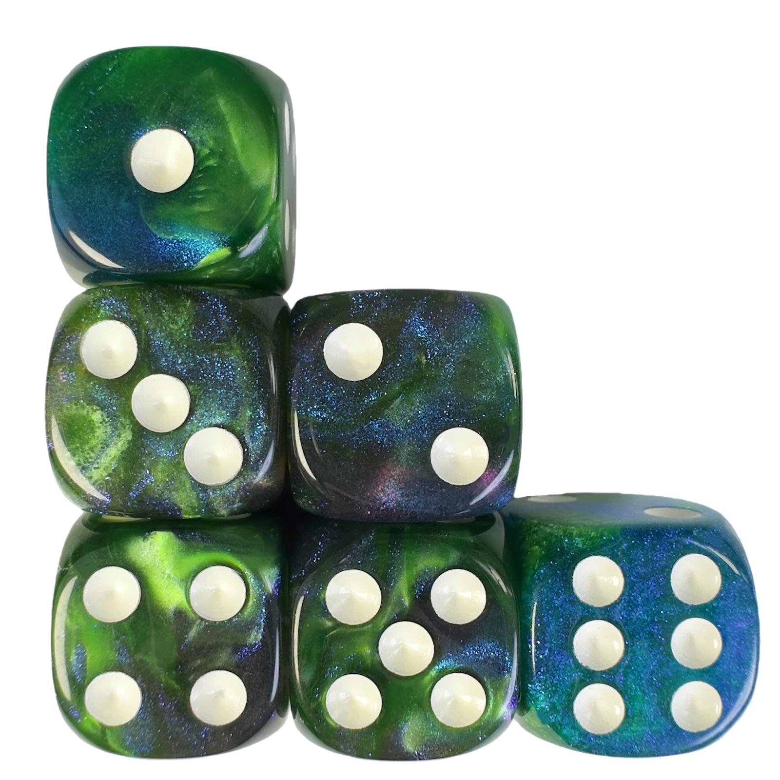 6pcs/set 16mm Standard Dots Dice Two Color and Glitter 6 Sided Rounded Corner Dice for Tabletop Games Role-Playing Accesso
6pcs/set 16mm Standard Dots Dice Two Color and Glitter 6 Sided Rounded Corner Dice for Tabletop Games Role-Playing Accesso