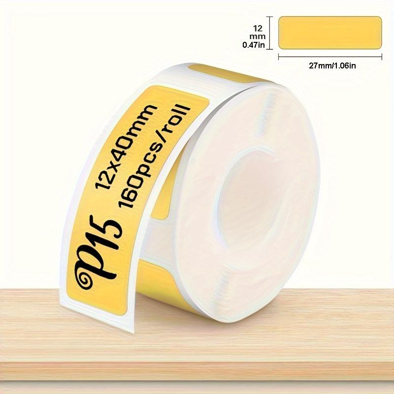 Label Printer Tape for P15 Portable, Thermal Label Maker Paper Sticker - Self-Adhesive Printing Paper for Home Office School Use жовтий
Label Printer Tape for P15 Portable, Thermal Label Maker Paper Sticker - Self-Adhesive Printing Paper for Home Office School Use жовтий