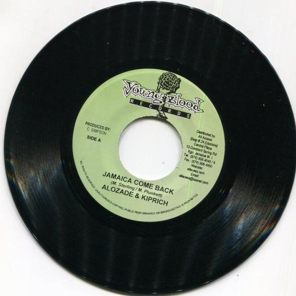 7inch Record ALOZADE & KIPRICH / NITTY KUTCHIE & - Jamaica Come Back / She Is Burning NONE Young Blood Rec Jamaica Reggae, Ska & Dub Used
7inch Record ALOZADE & KIPRICH / NITTY KUTCHIE & - Jamaica Come Back / She Is Burning NONE Young Blood Rec Jamaica Reggae, Ska & Dub Used