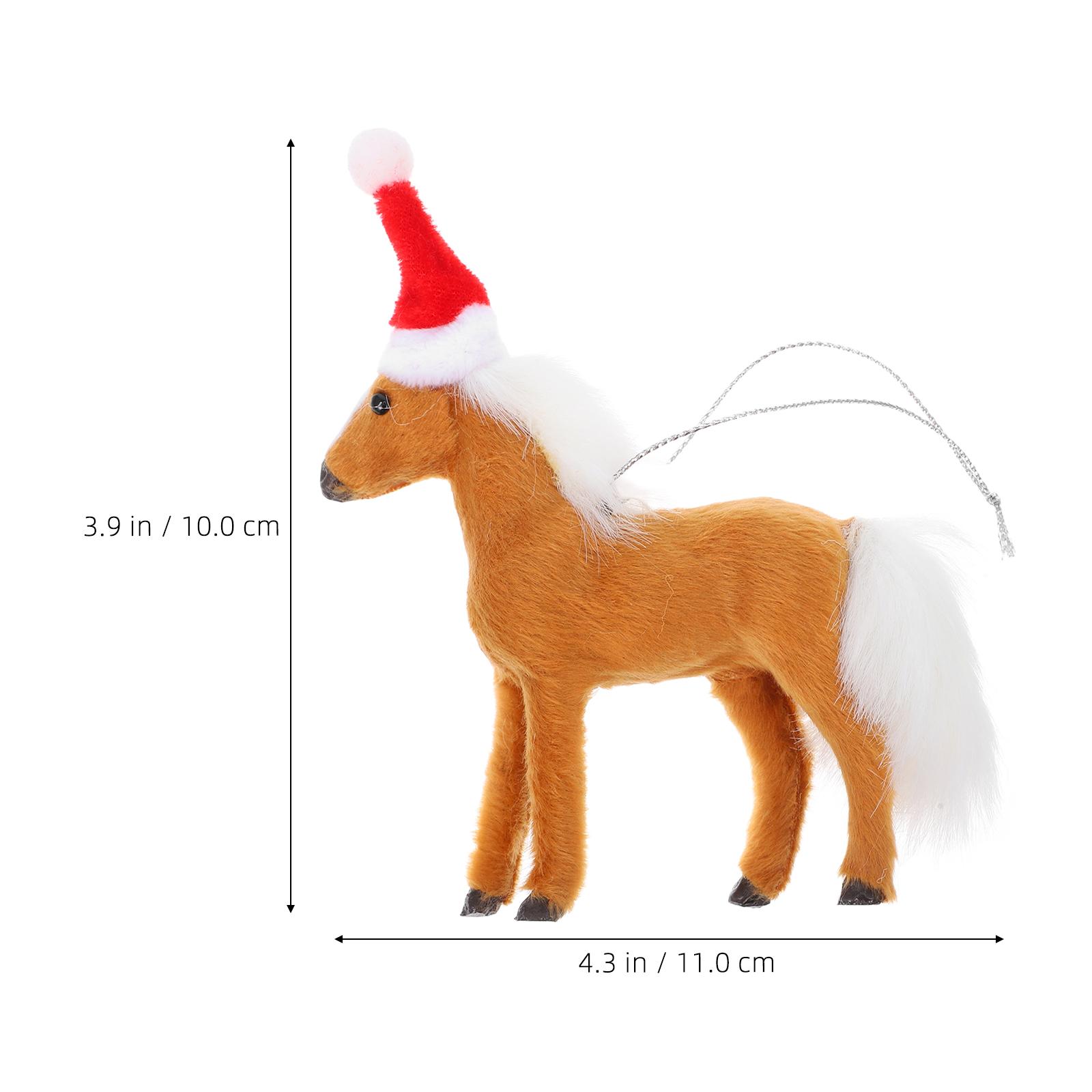 Xmas Tree Horses Ornament Christmas Decor Delicate Shape Beautiful Color Lightweight Safe Material Perfect for Fireplace коричневий
Xmas Tree Horses Ornament Christmas Decor Delicate Shape Beautiful Color Lightweight Safe Material Perfect for Fireplace коричневий