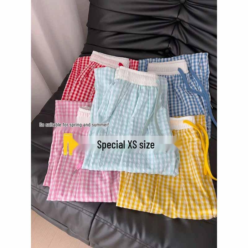 Women s Summer Plaid Color Block Drawstring Pants, Slimming and Loose Fit, Floor-Length, 145 Petite XS (60-79 lbs)
Women s Summer Plaid Color Block Drawstring Pants, Slimming and Loose Fit, Floor-Length, 145 Petite XS (60-79 lbs)