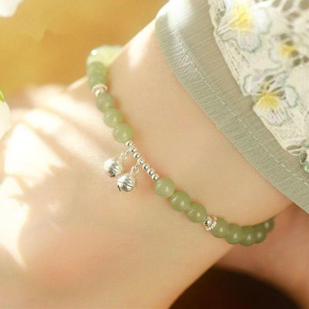 Barefoot Sandals Women Jewelry Accessories Korean Style Anklet Green Bead Anklet Fashion Jewelry
Barefoot Sandals Women Jewelry Accessories Korean Style Anklet Green Bead Anklet Fashion Jewelry