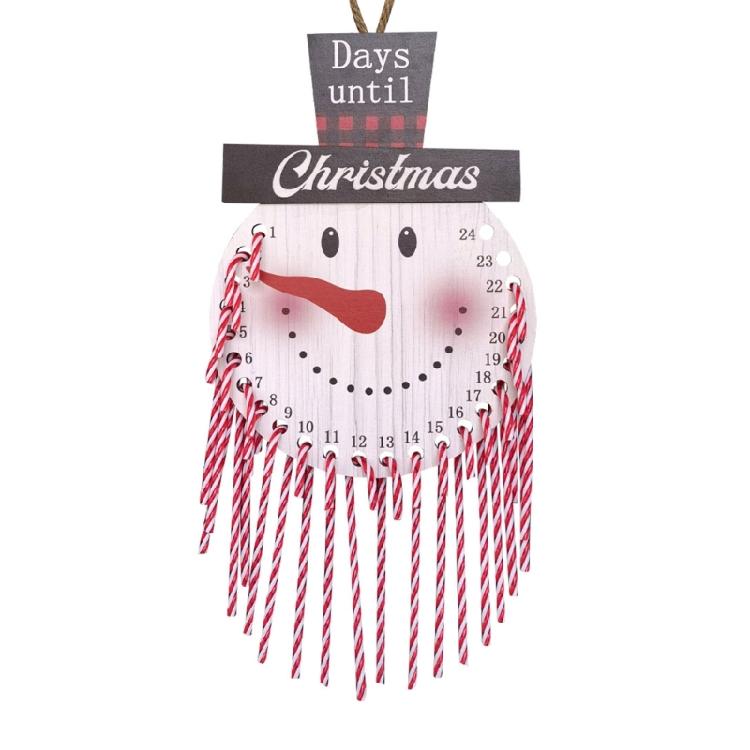 Festive Merry Christmas Wooden Advent Countdown Calendar Cane Candy Ornament 1
Festive Merry Christmas Wooden Advent Countdown Calendar Cane Candy Ornament 1