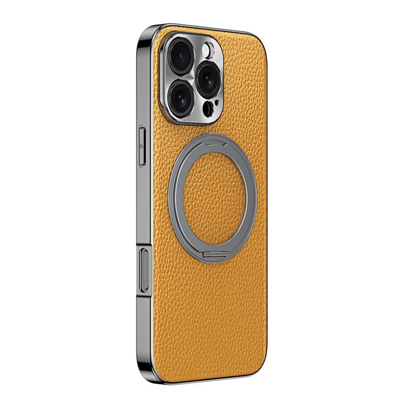 Suitable for Apple 16promax Phone Case Rotating Stand Magnetic Attraction Iphone15 Electroplated 14 Business Men s Leather Case iPhone 16 Pro max 6.9 inch
Suitable for Apple 16promax Phone Case Rotating Stand Magnetic Attraction Iphone15 Electroplated 14 Business Men s Leather Case iPhone 16 Pro max 6.9 inch