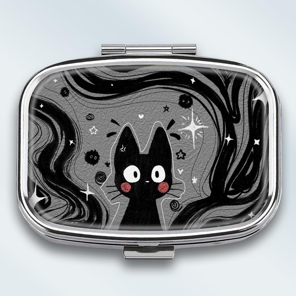 Portable Pill Box with 2 Compartments, Mini Metal Medicine Organizer Case, Cute Printed Pill Container for Vitamins, Pills, Jewelry, Travel, Daily Use разноцветный
Portable Pill Box with 2 Compartments, Mini Metal Medicine Organizer Case, Cute Printed Pill Container for Vitamins, Pills, Jewelry, Travel, Daily Use разноцветный