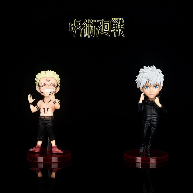 9cm 2pcs Jujutsu Kaisen Fushiguro Megumi Satoru Gojo Itadori Yuji Ryomen Sukuna Action Figure Toys Collection Christmas Gift
9cm 2pcs Jujutsu Kaisen Fushiguro Megumi Satoru Gojo Itadori Yuji Ryomen Sukuna Action Figure Toys Collection Christmas Gift