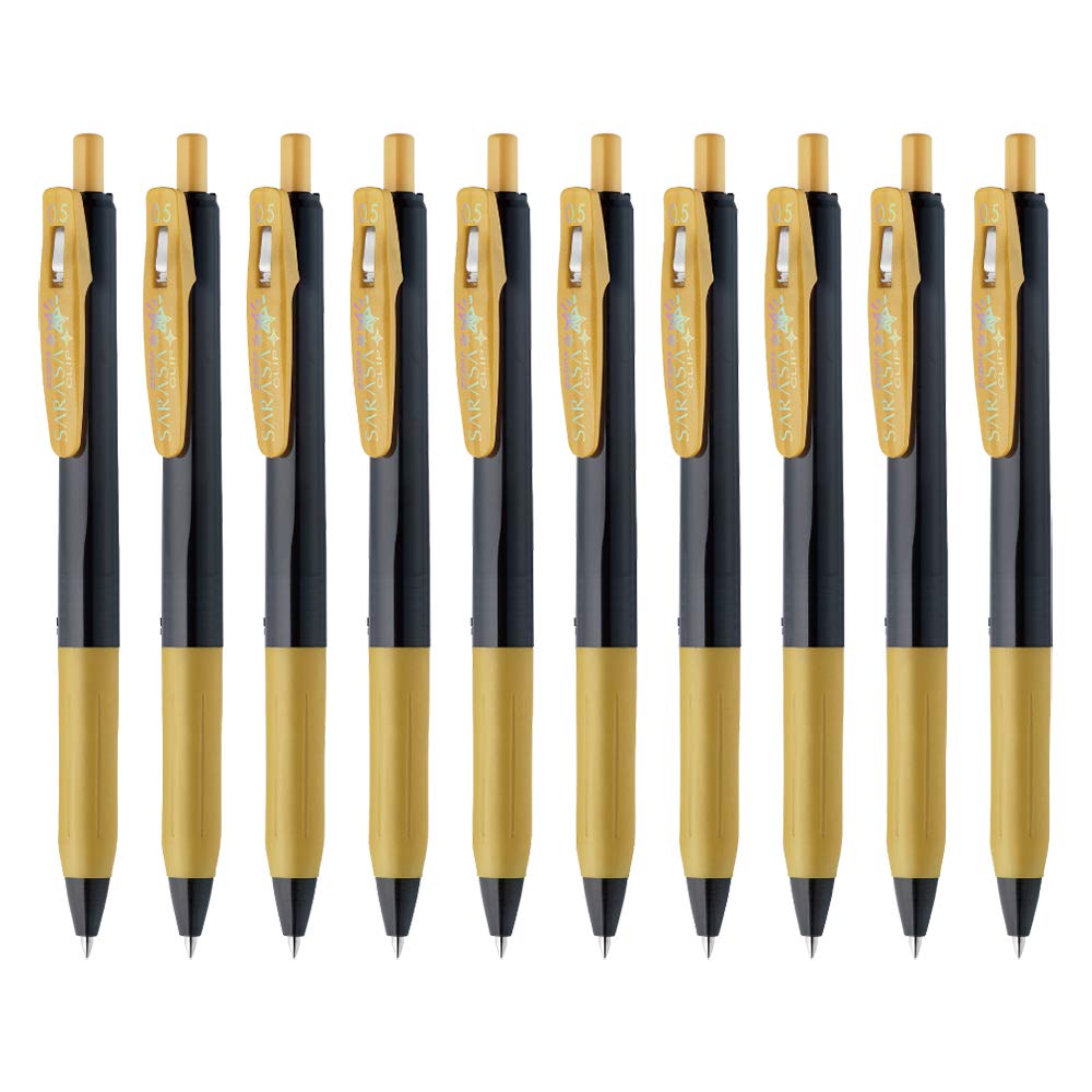 ZEBRA Gel Ballpoint Pen Sarasa Clip Deco Shine Gold 10 pieces 0.5mm COLOR_NAME B-JJ15-GO
ZEBRA Gel Ballpoint Pen Sarasa Clip Deco Shine Gold 10 pieces 0.5mm COLOR_NAME B-JJ15-GO
