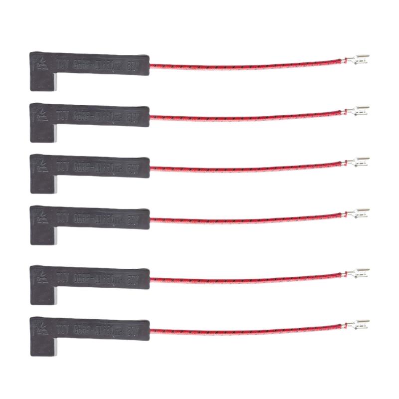 Set of 6 Universal Microwave Oven Fuse 5KV 0.8A High Voltage Protection Plastic Insulation Component Microwave Accessory
Set of 6 Universal Microwave Oven Fuse 5KV 0.8A High Voltage Protection Plastic Insulation Component Microwave Accessory