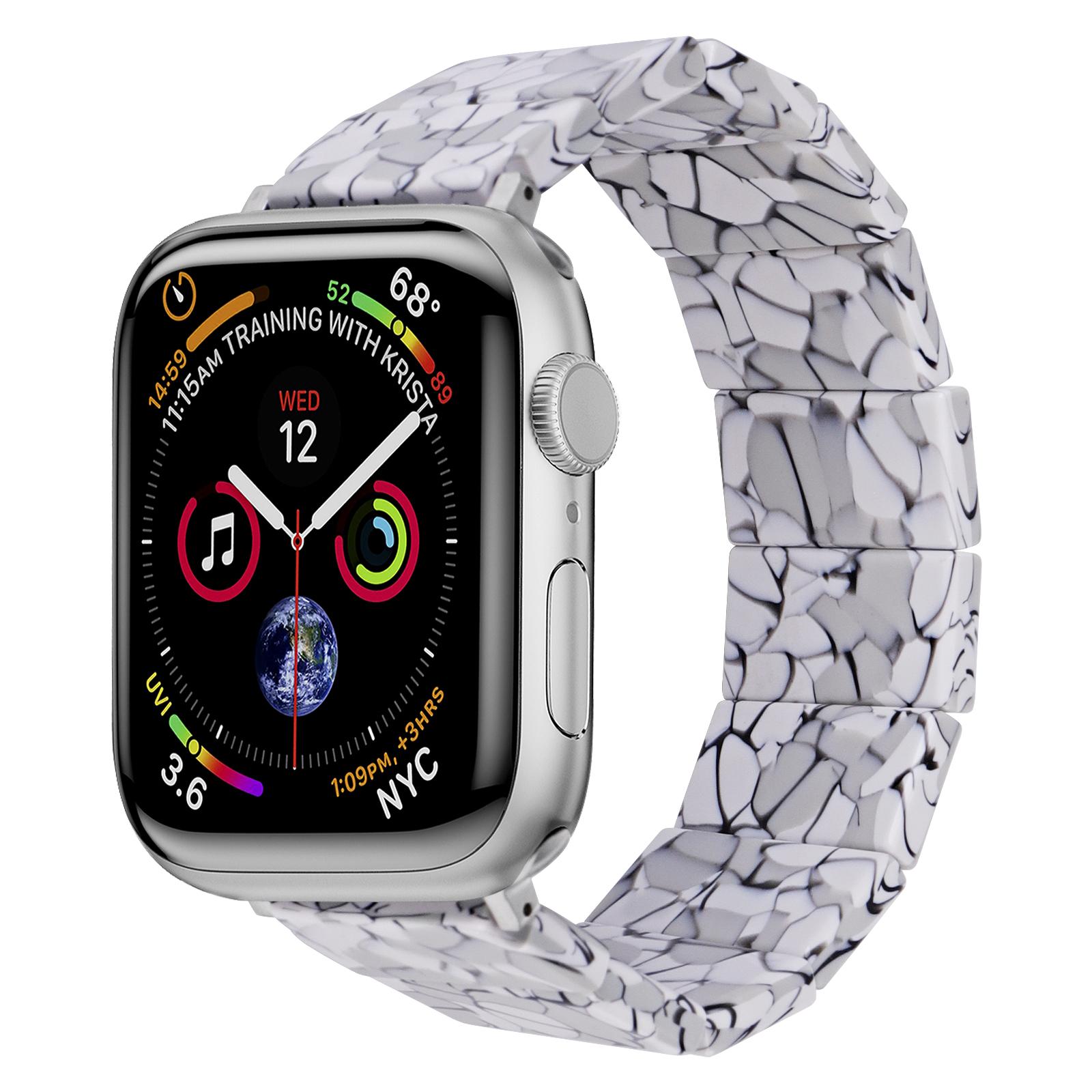 For Apple Watch 10 46mm/Ultra 2/Ultra 49mm/9 8 7 45mm/SE (2023) SE (2022) SE 6 5 4 44mm/3 2 1 42mm Resin Blocks Strap Fluorescent
For Apple Watch 10 46mm/Ultra 2/Ultra 49mm/9 8 7 45mm/SE (2023) SE (2022) SE 6 5 4 44mm/3 2 1 42mm Resin Blocks Strap Fluorescent