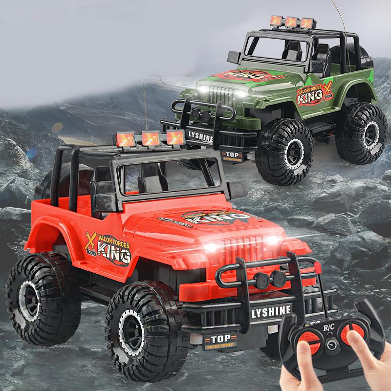 LX6066 Children 1/18 4CH RC Off-Road Vehicle Remote Control Electric Car Model Toys with Lights Red
LX6066 Children 1/18 4CH RC Off-Road Vehicle Remote Control Electric Car Model Toys with Lights Red