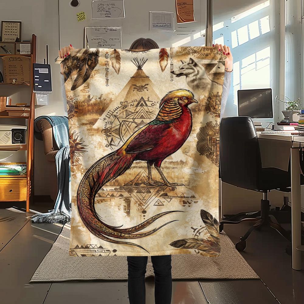 1PC Rustic Nature Art Print FlAannel Blanket, High quality Comfortable for All Seasons, Home Decor, Warmth and Comfort 80cm x 120cm
1PC Rustic Nature Art Print FlAannel Blanket, High quality Comfortable for All Seasons, Home Decor, Warmth and Comfort 80cm x 120cm