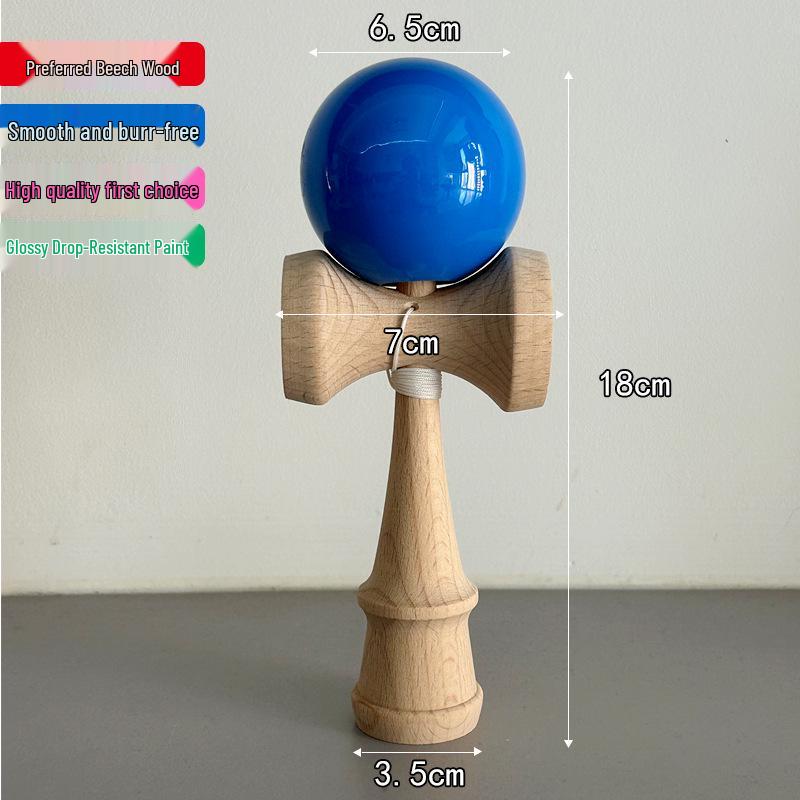 Японська дерев яна іграшка кендама: Покращуйте координацію рук і очей та навички для дитячої освітньої гри «Зроби сам»
Японська дерев яна іграшка кендама: Покращуйте координацію рук і очей та навички для дитячої освітньої гри «Зроби сам»