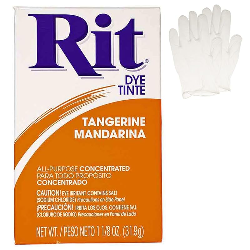 Multipurpose Concentrated Lit Dye Powder with Plastic Gloves for Clothing, Decorations and Crafts single pack – tangerine
Multipurpose Concentrated Lit Dye Powder with Plastic Gloves for Clothing, Decorations and Crafts single pack – tangerine
