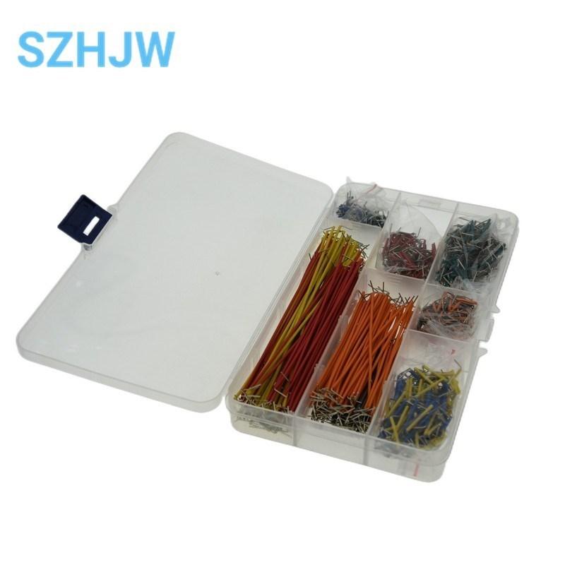 840Pcs/Box Solderless Breadboard Jumper Wires U Shape Breadboard Jumper Cable Wire Kit for DIY Arduino Breadboard
840Pcs/Box Solderless Breadboard Jumper Wires U Shape Breadboard Jumper Cable Wire Kit for DIY Arduino Breadboard