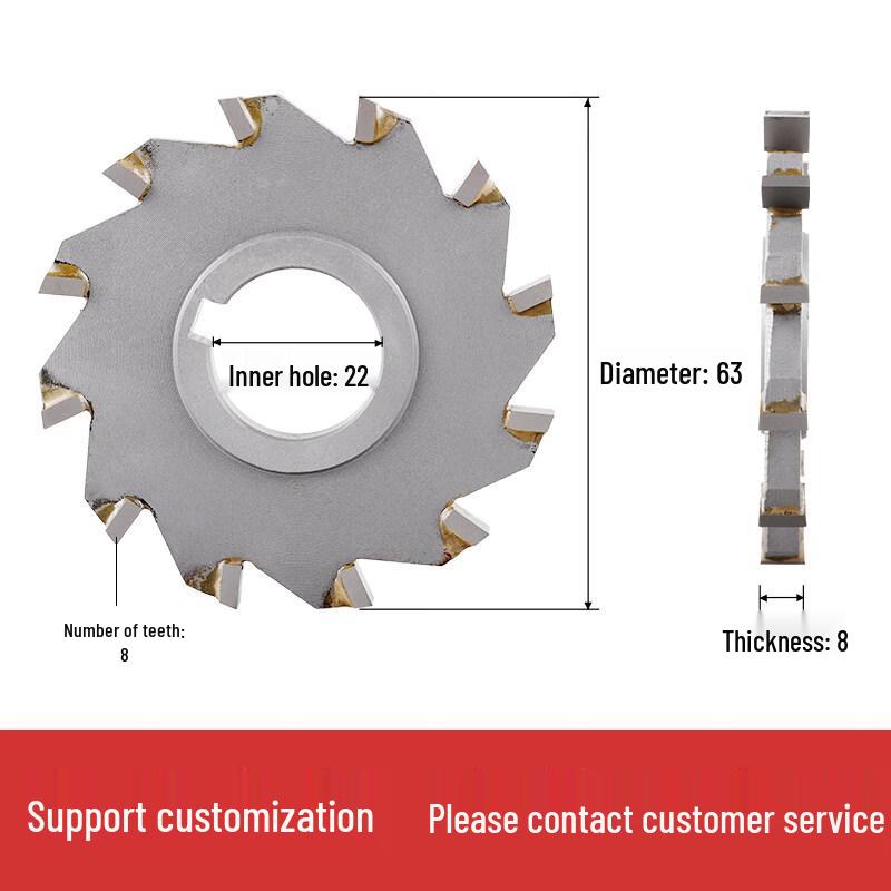 Jun Ding Ying Carbide Three-Sided Disc Milling Cutter
Jun Ding Ying Carbide Three-Sided Disc Milling Cutter