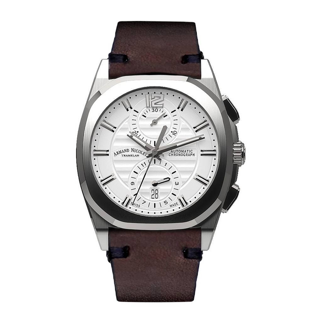 Armand Nicolet Tramelan J09 Хронограф Серебристый циферблат Автоматический A668AAA-AG-PK4140TM Ремешок из телячьей кожи Мужские часы серебряный
Armand Nicolet Tramelan J09 Хронограф Серебристый циферблат Автоматический A668AAA-AG-PK4140TM Ремешок из телячьей кожи Мужские часы серебряный