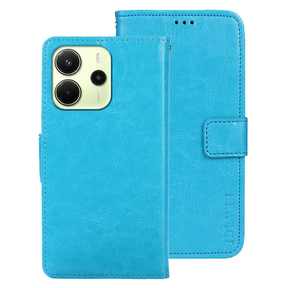 IDEWEI For Xiaomi Redmi Note 14 4G (164.84mm) Stand Case Crazy Horse Texture Leather Phone Cover H
IDEWEI For Xiaomi Redmi Note 14 4G (164.84mm) Stand Case Crazy Horse Texture Leather Phone Cover H
