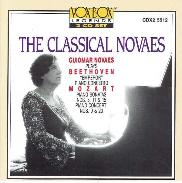 CD GUIOMAR NOVAES, LUDWIG VAN BEETHOVE - The Classical Novaes CDX25512 VoxBox 1993 US Classical Used
CD GUIOMAR NOVAES, LUDWIG VAN BEETHOVE - The Classical Novaes CDX25512 VoxBox 1993 US Classical Used