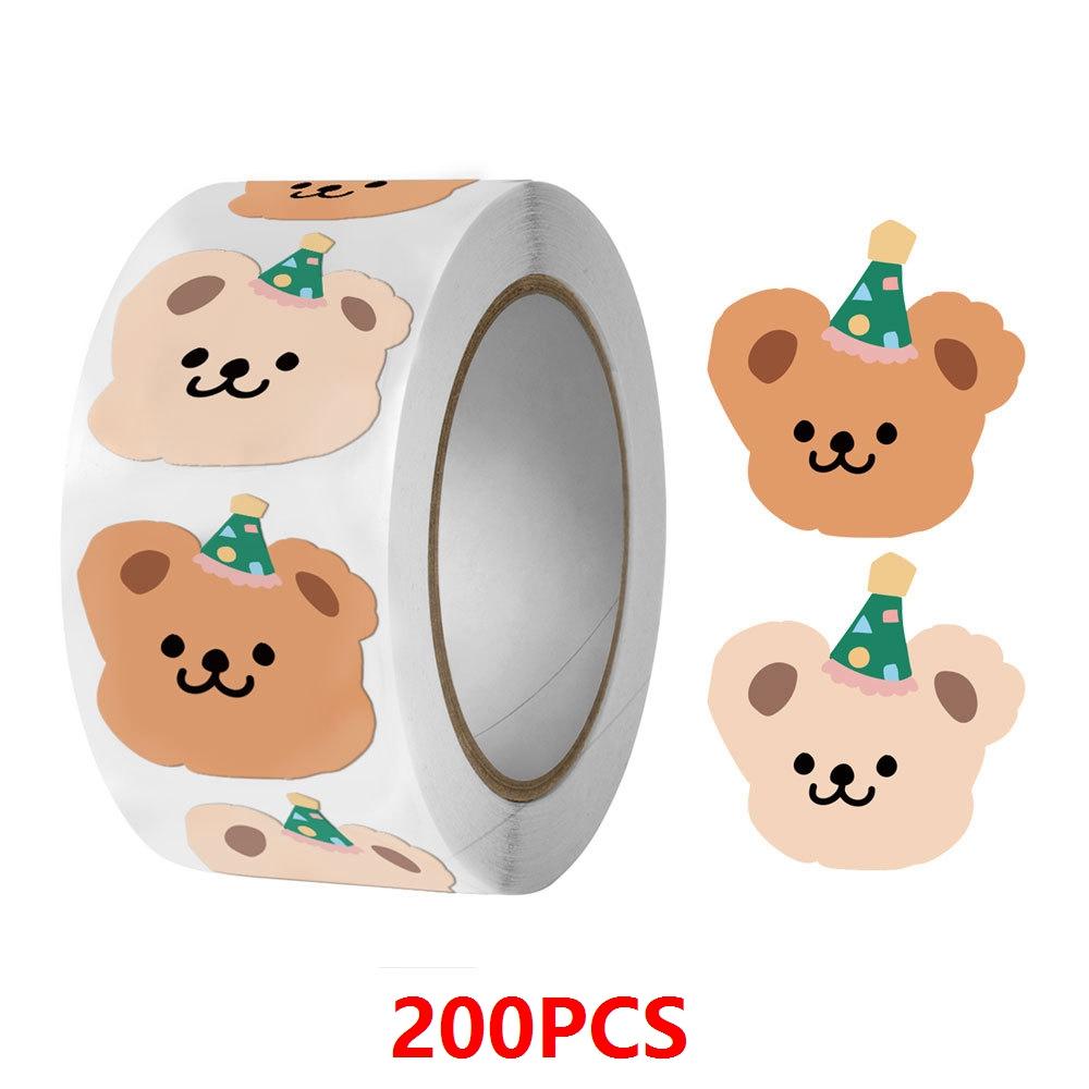50-200Pcs Cute Little Bear Stickers Whole Paper Adhesive Tape INS Korean Simplified Sealing Sticker Packag Decor Lables
50-200Pcs Cute Little Bear Stickers Whole Paper Adhesive Tape INS Korean Simplified Sealing Sticker Packag Decor Lables