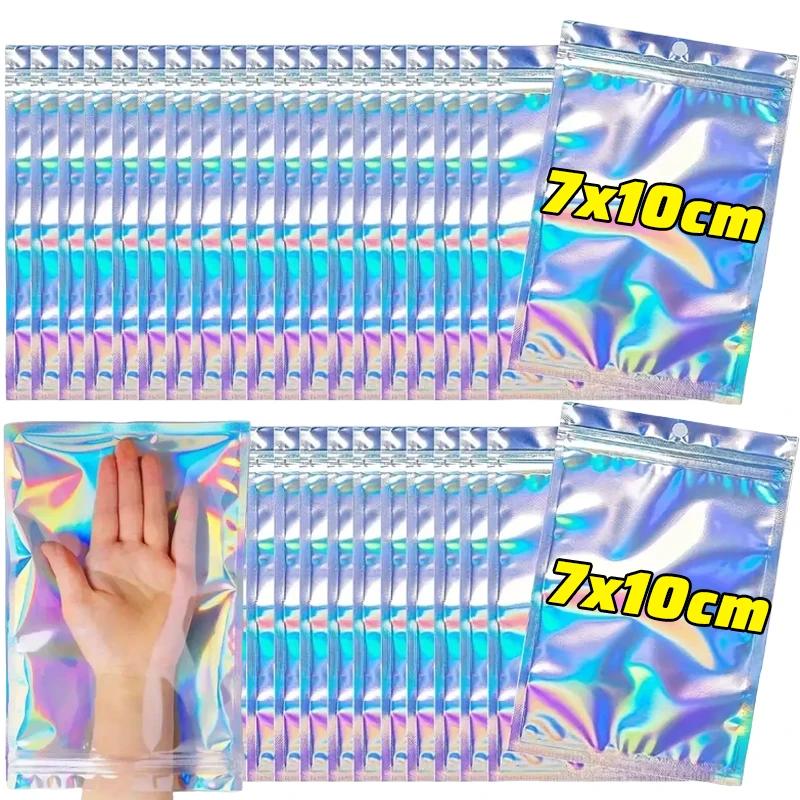 10/100PCS Laser Sealing Bags Plastic Holographic Candy Food Pouch Resealable Necklace Jewelry Gift Packaging Kitchen Storage Bag 10PCS
10/100PCS Laser Sealing Bags Plastic Holographic Candy Food Pouch Resealable Necklace Jewelry Gift Packaging Kitchen Storage Bag 10PCS