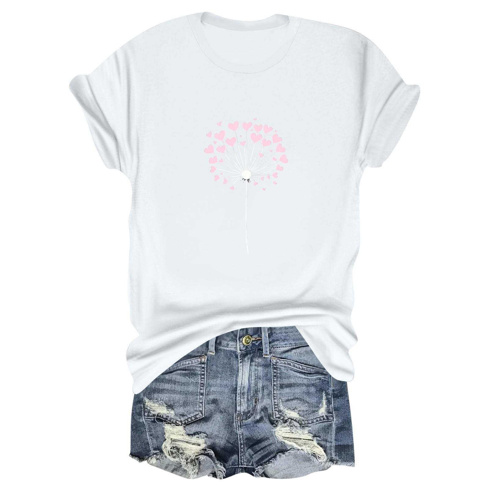 Женская повседневная футболка с принтом «Цветы и растения», свободная, с круглым вырезом, пуловер, короткий рукав XL белый
Женская повседневная футболка с принтом «Цветы и растения», свободная, с круглым вырезом, пуловер, короткий рукав XL белый