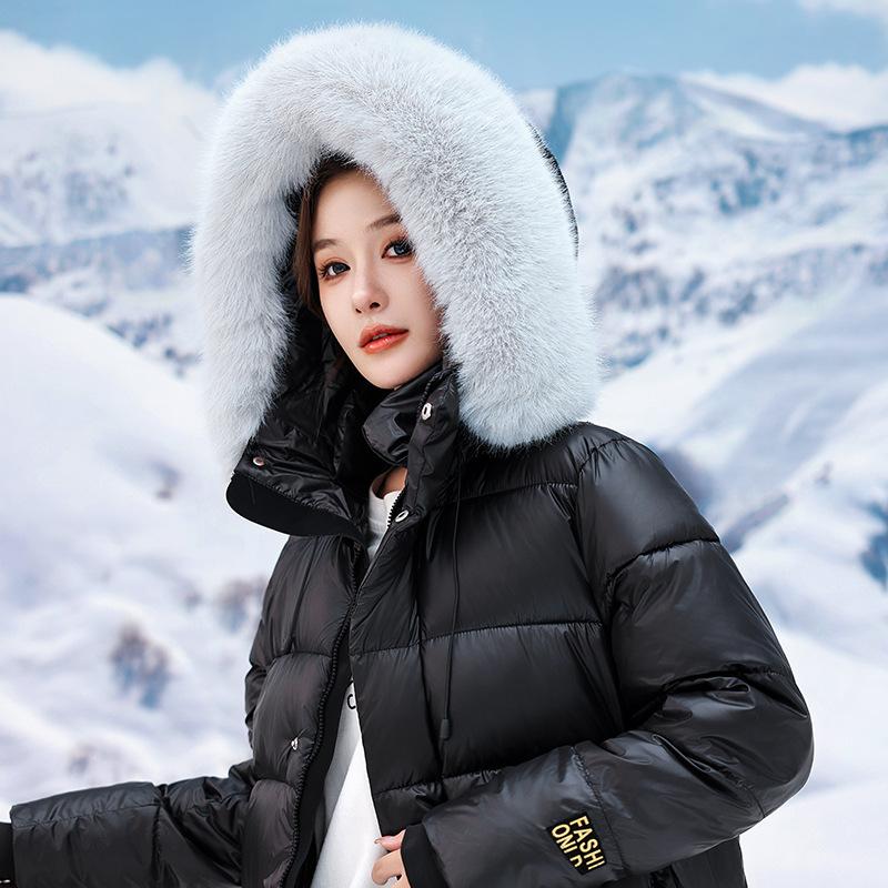 New black golden hair collar women s long slim and thin thickened hooded fur collar cold clothing large size women s clothing 2XL recommends 155-85kg
New black golden hair collar women s long slim and thin thickened hooded fur collar cold clothing large size women s clothing 2XL recommends 155-85kg