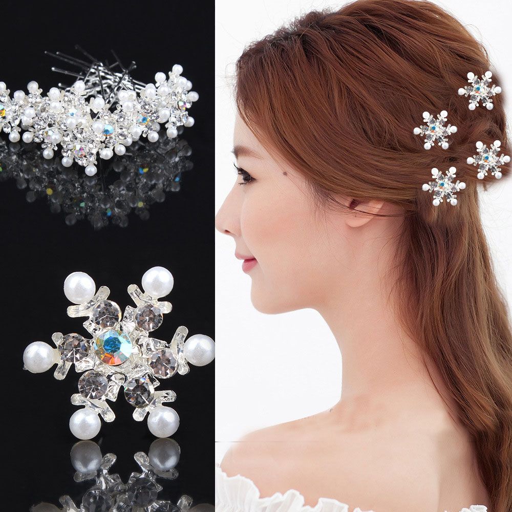 5x Snowflake Bridal Wedding Hair Clips Pearl Flower Crystal Rhinestone Headwear Hair Pin белый
5x Snowflake Bridal Wedding Hair Clips Pearl Flower Crystal Rhinestone Headwear Hair Pin белый