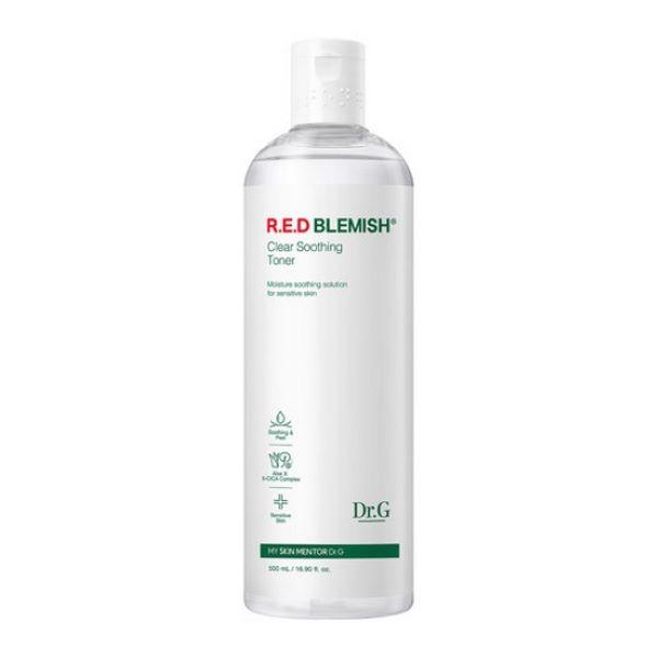 Dr.G R.E.D Blemish Clear Успокаивающий тонер, 300 мл
Dr.G R.E.D Blemish Clear Успокаивающий тонер, 300 мл