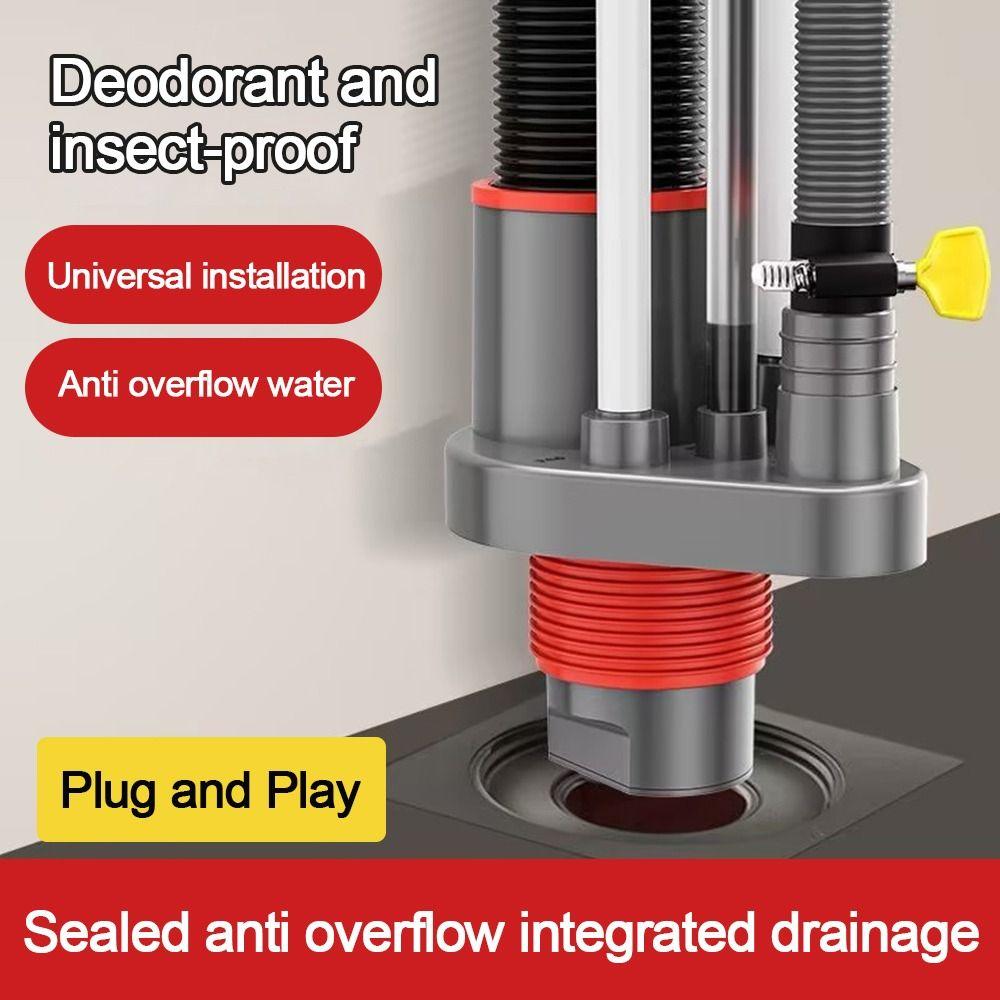 Anti odor Sink Drain Pipe Adapter Drainage Water Pipe Joint Washing Machine Drainage Supplies C
Anti odor Sink Drain Pipe Adapter Drainage Water Pipe Joint Washing Machine Drainage Supplies C