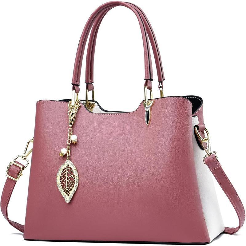 Satchel Purses and Handbags for Women PU Leather Tote Top
Satchel Purses and Handbags for Women PU Leather Tote Top