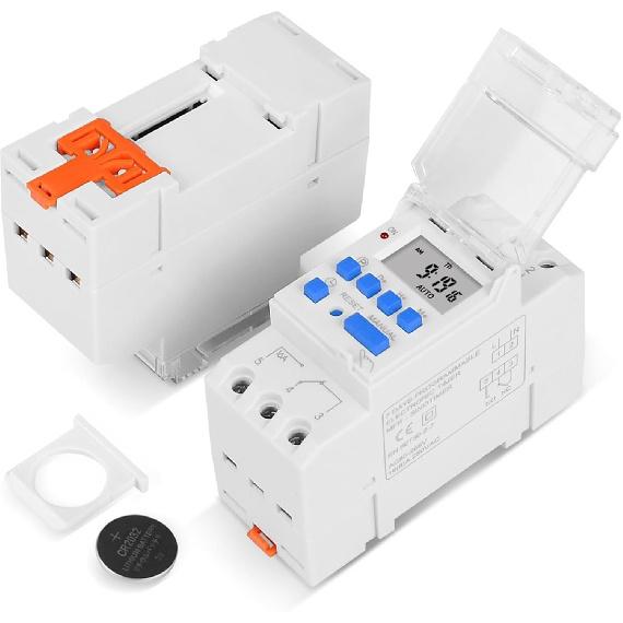 TM919 time Controller Cycle Timer Industrial Timer Switch Output Replaceable Battery 16A(TM919AK 85-265VAC) TM919A-1 110V
TM919 time Controller Cycle Timer Industrial Timer Switch Output Replaceable Battery 16A(TM919AK 85-265VAC) TM919A-1 110V