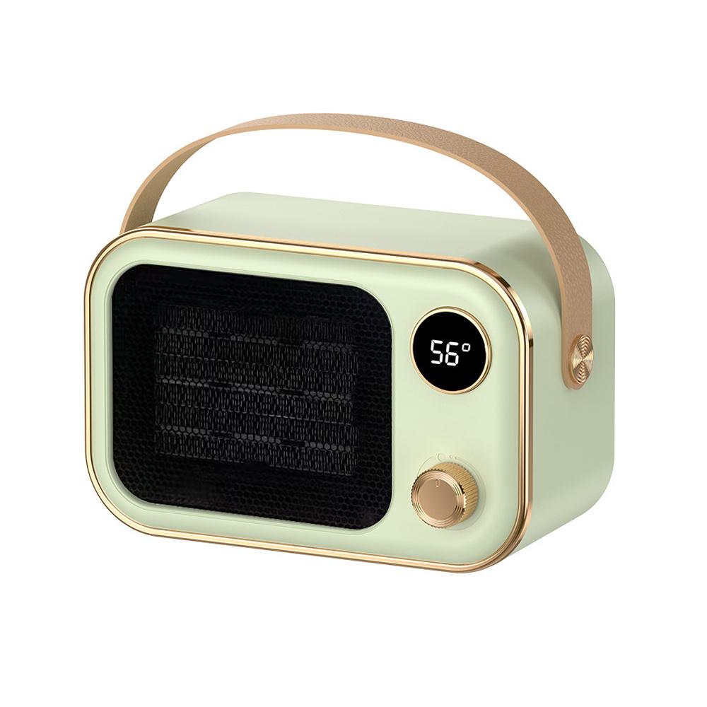 Портативный электрический обогреватель Домашний обогреватель Обогреватель для помещения Портативный со светодиодным дисплеем PTC Керамический нагрев для дома зелёный
Портативный электрический обогреватель Домашний обогреватель Обогреватель для помещения Портативный со светодиодным дисплеем PTC Керамический нагрев для дома зелёный