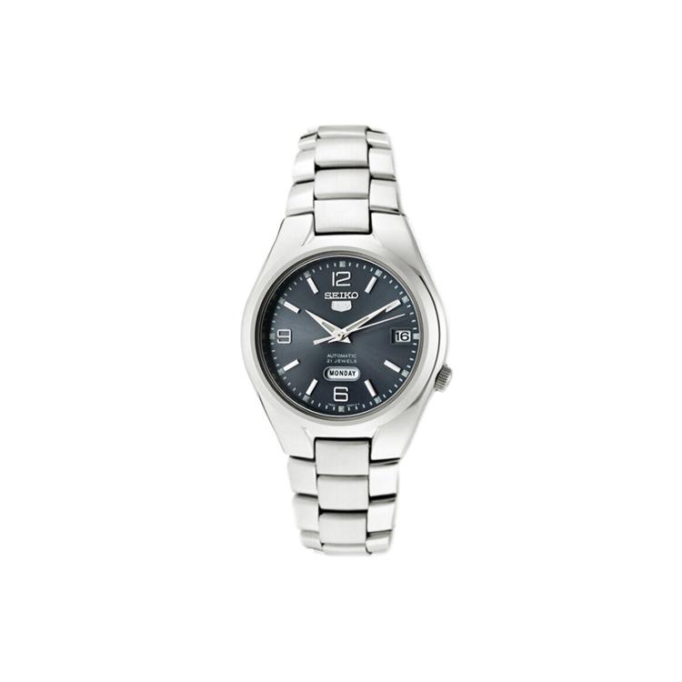 SEIKO 30m Water Resistant Automatic Mechanical Movement Stainless Steel Strap Watch Unisex Gray Dial SNK621K1 Gray Blue Watch Dial
SEIKO 30m Water Resistant Automatic Mechanical Movement Stainless Steel Strap Watch Unisex Gray Dial SNK621K1 Gray Blue Watch Dial