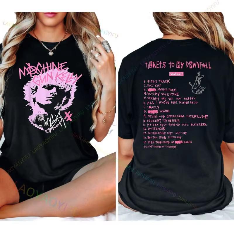 Mgk Machine Gun Kelly Tshirt Fashion High Quality Short Sleeve Tshirt 100 Cotton Loose Casual Top Shirt Soft Hiphop Tee 4XL
Mgk Machine Gun Kelly Tshirt Fashion High Quality Short Sleeve Tshirt 100 Cotton Loose Casual Top Shirt Soft Hiphop Tee 4XL