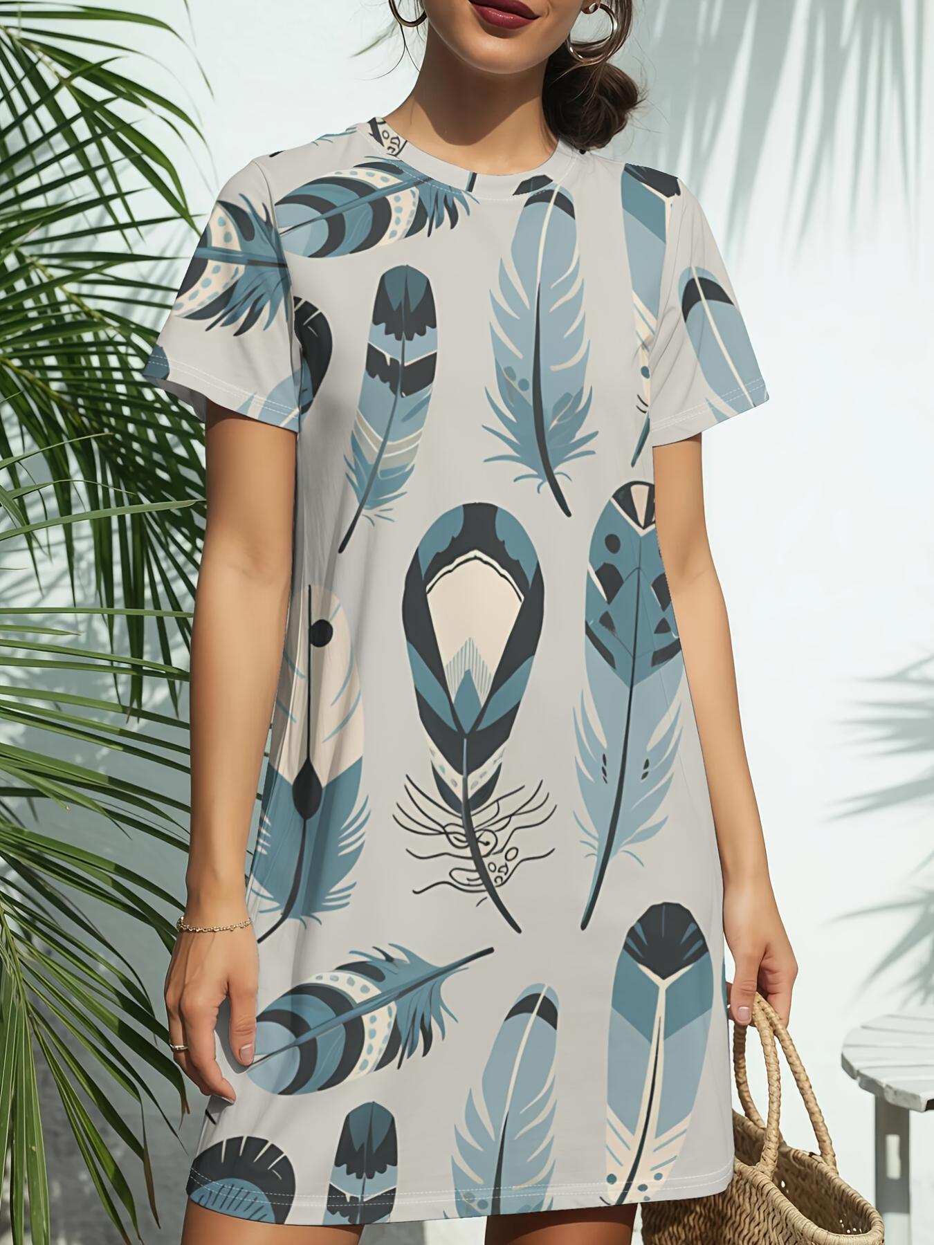 The New Round-Neck Short-Sleeve Dress T-Shirt from Feathery Flock Features American Fashion Trends with Digital Prints. Perfect for Casual Wear in Spr 8XL дубильна кора
The New Round-Neck Short-Sleeve Dress T-Shirt from Feathery Flock Features American Fashion Trends with Digital Prints. Perfect for Casual Wear in Spr 8XL дубильна кора