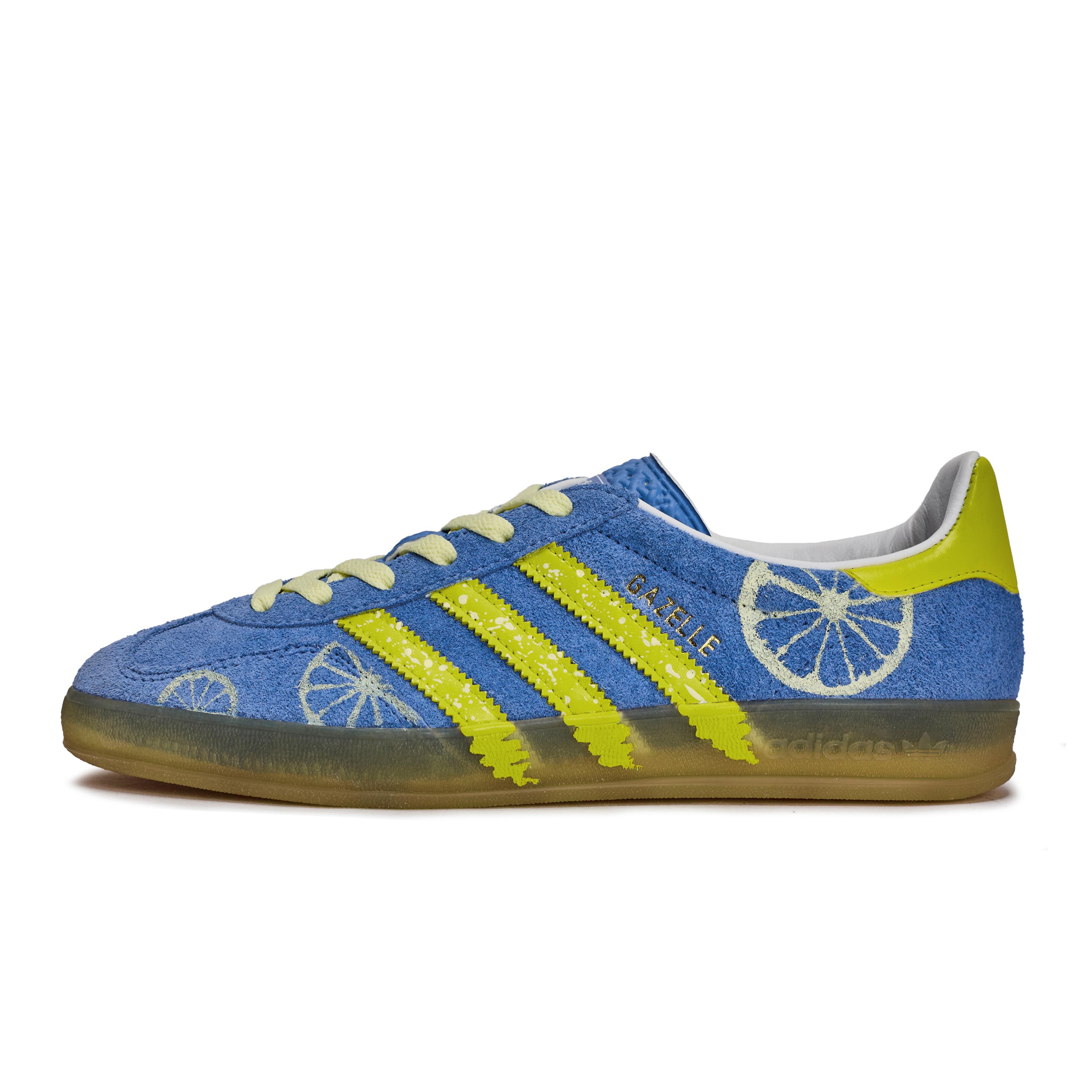 Adidas Originals GAZELLE INDOOR REGO Hot Dog, Pickled Lemon Tea Low top Skateboard Shoes Unisex Yellow Blue HQ8717(Team1189-) 36⅔
Adidas Originals GAZELLE INDOOR REGO Hot Dog, Pickled Lemon Tea Low top Skateboard Shoes Unisex Yellow Blue HQ8717(Team1189-) 36⅔