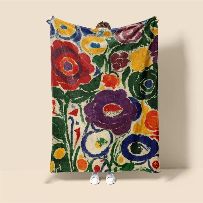 Scandinavian ins style Morandi blanket abstract geometric design anti-static dust Netroots with the same sofa cover blanket 75x90cm
Scandinavian ins style Morandi blanket abstract geometric design anti-static dust Netroots with the same sofa cover blanket 75x90cm