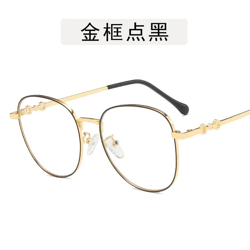 Vintage New Oval Metal Frame Glasses Women Fashion Optical Myopia Blocking Eyewear Popular Reading Anti-blue Light Eyeglasses
Vintage New Oval Metal Frame Glasses Women Fashion Optical Myopia Blocking Eyewear Popular Reading Anti-blue Light Eyeglasses