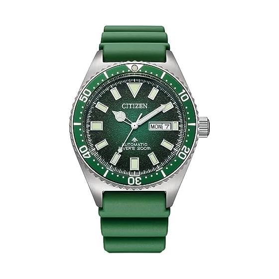 Citizen Herren-Uhren Analog Automatic 32025925, Green, One Size, Modern
Citizen Herren-Uhren Analog Automatic 32025925, Green, One Size, Modern