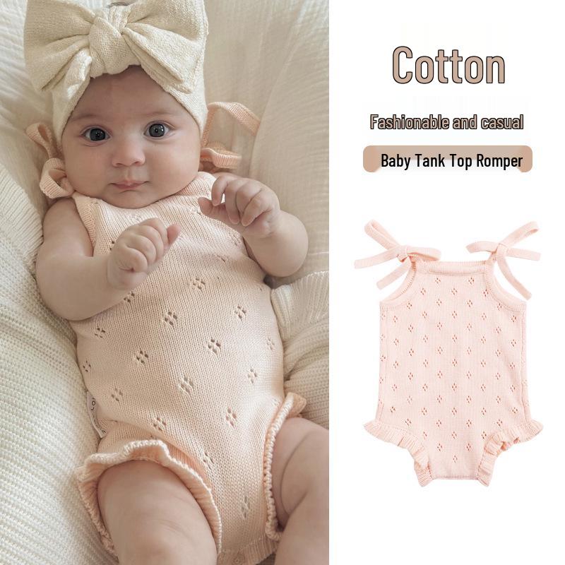 Spring & Autumn Baby Woolen Knit Vest Romper - Sleeveless Cotton Tank Top Sweater 12-18 Months розовый
Spring & Autumn Baby Woolen Knit Vest Romper - Sleeveless Cotton Tank Top Sweater 12-18 Months розовый