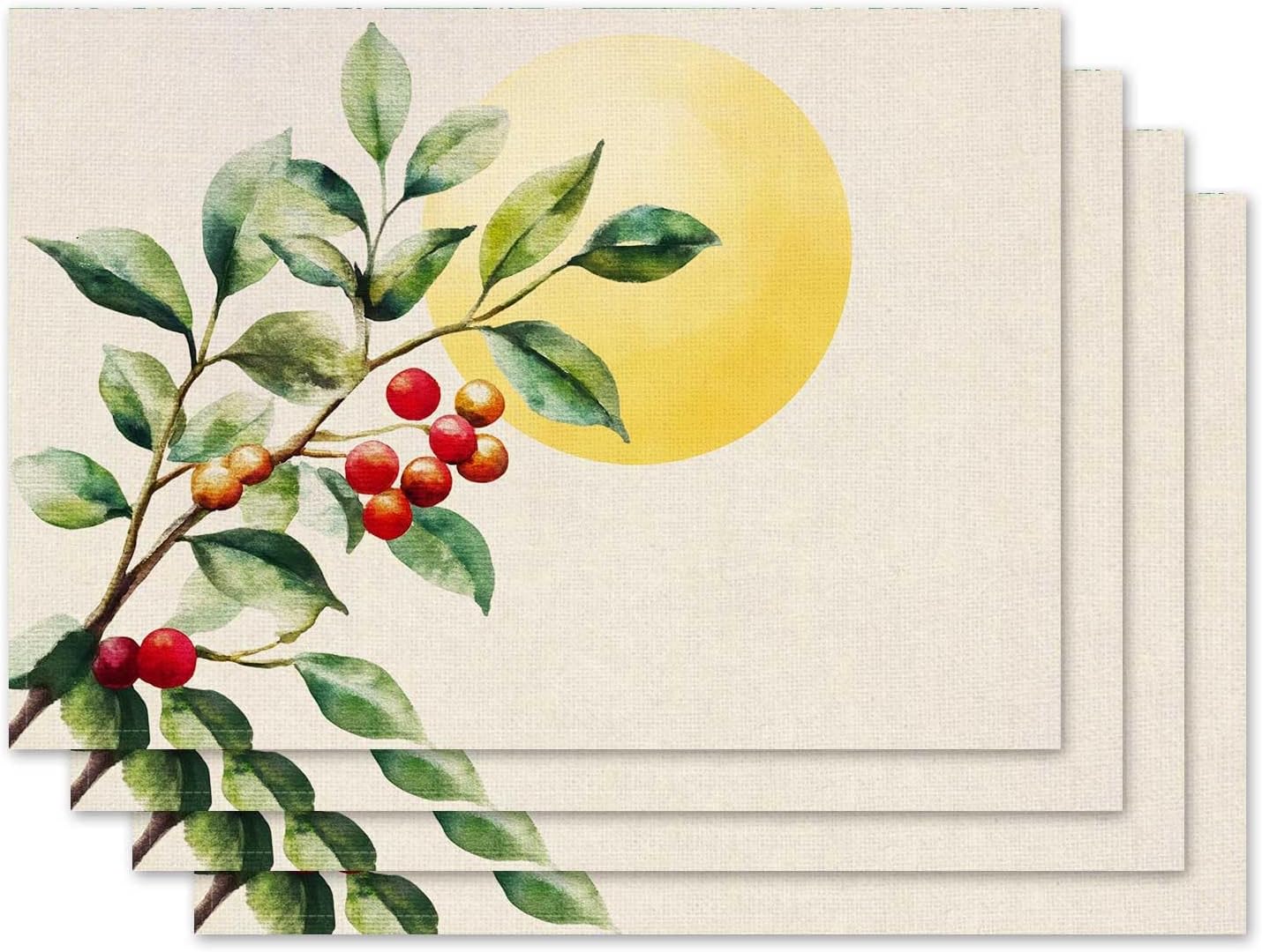 Eucalyptus Placemat Set of 4 Spring Summer Full Moon Placemats Seasonal Table Mats for Indoor Outdoor Home Kitchen Dining Decor Party Farmhouse Burlap 4Pcs
Eucalyptus Placemat Set of 4 Spring Summer Full Moon Placemats Seasonal Table Mats for Indoor Outdoor Home Kitchen Dining Decor Party Farmhouse Burlap 4Pcs