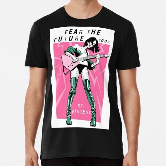 St Vincent Fear Future tours Poster Illustration S to 5XL Made in USA TShirt Unisex T-Shirt S
St Vincent Fear Future tours Poster Illustration S to 5XL Made in USA TShirt Unisex T-Shirt S